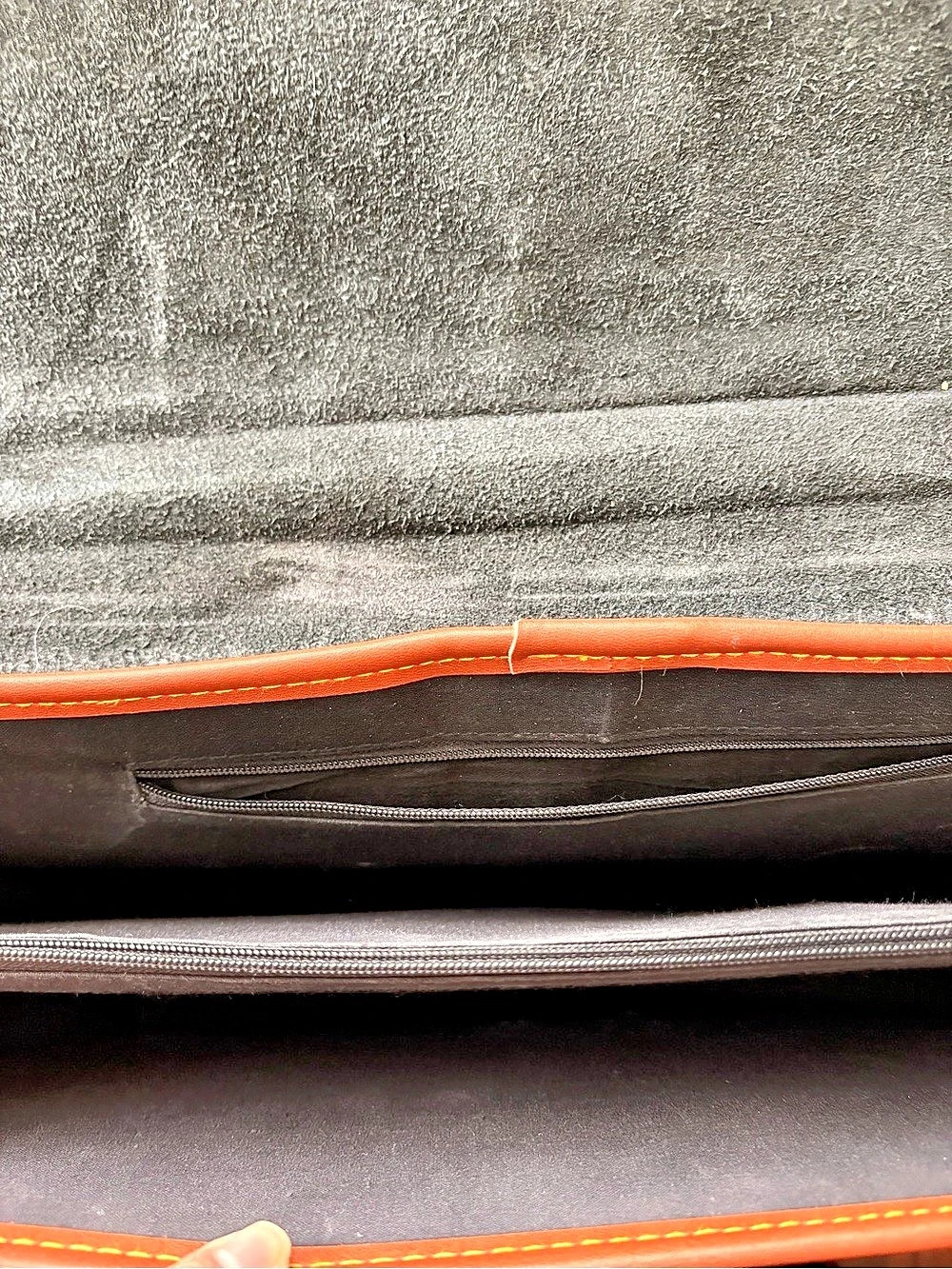 Used - Dooney & Bourke All-Weather Leather Classic Briefcase Satchel - Picture 6 of 10